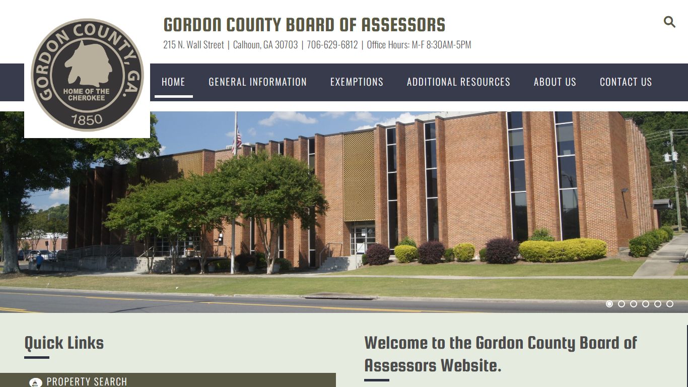 Gordon County Board of Assessors